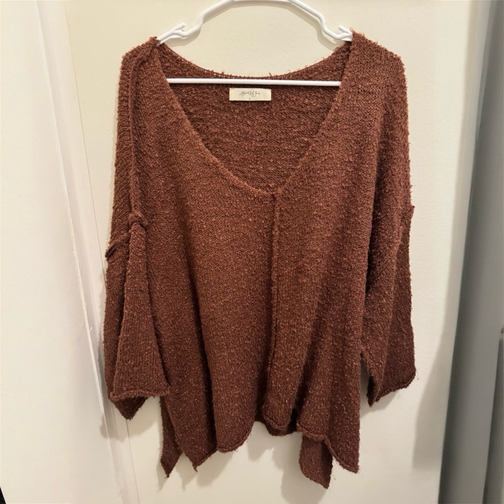 Cozy Brown Sweater